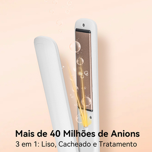 Lisseur de cheveux électrique KSKIN à 20 millions d'ions négatifs en céramique, fer à lisser 2-en-1, plaques flottantes 3D, 9 réglages de température, écran LCD - Product Image 3