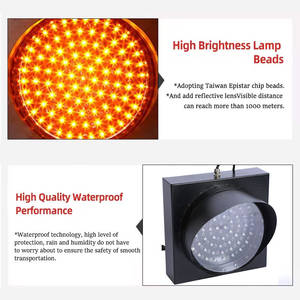 Luz de advertencia de tráfico lento, luces de tráfico de señal, luz de flash de baliza intermitente Led - Product Image 2