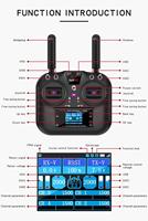 Émetteur de télécommande HotRC HT-10A 10CH avec récepteur F-10A pour voiture RC, avion, bateau RC, robot, quadricoptère, remplacement du modèle HT-8A