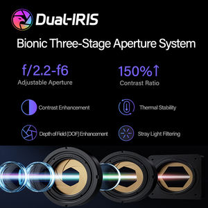 Nouveau Projecteur <span class=keywords><strong>Laser</strong></span> 4K Dangbei S7 Ultra Max, 5800 Lumens CVIA, Contraste 65000:1, avec Décodage Dolby Vision/Atmos pour Home Cinéma - Product Image 3
