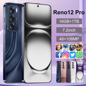 Design elegante Reno <span class=keywords><strong>12</strong></span> Pro 5G Smartphone <span class=keywords><strong>7</strong></span>.2 pollici HD versione globale a schermo intero Dual SIM 16GB + 1TB ricarica rapida spagnolo - Product Image 3