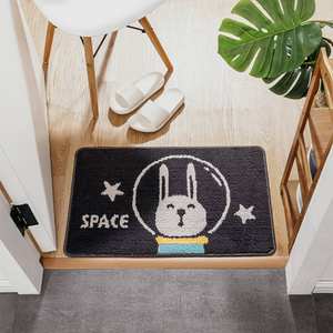 קריקטורה חמודה דג אמבטיה רחצה בולעים בולעים אמבט מחצלות ללא החלקה לגיבוי אמבטיה מקלחת כיור אמבטיה חדר אמבטיה - Product Image 6