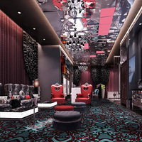 Modernes Moquette Axm inster Design Wand-zu-Wand-3D-Teppich für Hotel teppich Nachtclub-Teppich