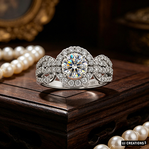 S925 Personalizado | 10 mil | 14K | Anillo de Boda de Oro Sólido de 18K con Diamante Cultivado en Laboratorio de 1.0 Quilates, Calidad VVS-VS, Corte Brillante, Chapado en Oro de 14K, para Fiesta - Product Image 3