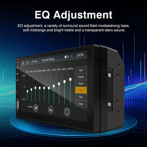 عالمي 1 Din <span class=keywords><strong>2</strong></span> Ips شاشة تعمل باللمس Gps Wifi Android Din راديو أندرويد 10 مشغل Mp5 - Product Image 5