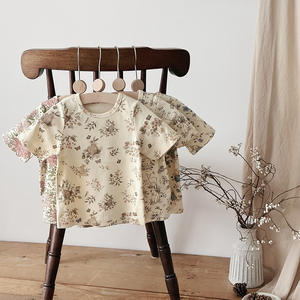 Summer Children's Clothing Set Infant Girls Pullover and <strong>Shorts</strong> 2Pcs <strong>Kids</strong> Clothes Suit - Product Image 4