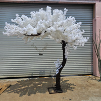 BL-FTL24 Hochwertiger, individuell anpassbarer dekorativer künstlicher Seiden-Blumenbogen, Sakura-Baum, Kirschblütenbaum, künstliche Hochzeitsbaum-Dekoration