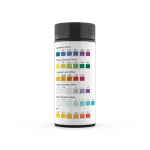 Offre Spéciale <span class=keywords><strong>bandelettes</strong></span> de <span class=keywords><strong>test</strong></span> d'eau de la meilleure qualité Kits de <span class=keywords><strong>test</strong></span> d'eau pour spa 6 en 1 - Product Image 3