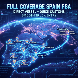 Transporte Marítimo y Envío Exprés DDU/DDP de Amazon ES FBA con <span class=keywords><strong>Seguro</strong></span> a Almacenes en <span class=keywords><strong>España</strong></span>. Tiempo de Tránsito de Consolidación de 35-50 Días - Product Image 1