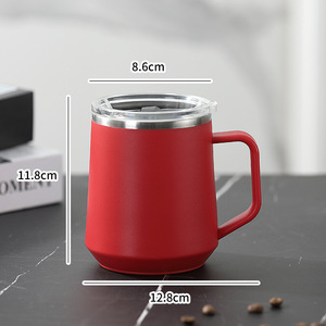 แก้วกาแฟสแตนเลสสองชั้น รุ่น 2026 Creative Trend 304 แก้วสำนักงาน แก้วน้ำใช้ในบ้าน ขายส่ง - Product Image 4