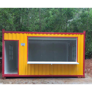 Contenedor Marítimo Modificado, Quiosco, Diseño Industrial Rectangular para Uso en Exteriores, Grosor Estándar - Product Image 2