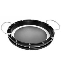 Tambour de marche Beatello professionnel, instrument de percussion, 14 pouces, ultra-fin, noir, portable, facile à transporter