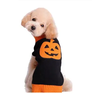 Yeni cadılar bayramı noel Jumper triko tüm satış kış sonbahar kedi Sweatershirt Pet köpek görünür moda evcil giyim