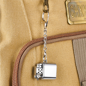 Encendedor de Queroseno Metálico Moderno TS012 con Llavero, Portátil, Personalizado con Cordón, Regalo Empresarial - Product Image 5