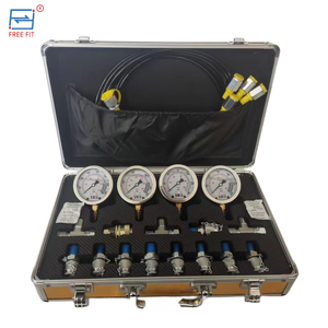 صندوق أدوات اختبار هيدروليكي للخدمة الشاقة مع مقياس ضغط وملحقات هيدروليكية - Product Image 5