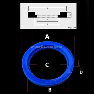 Customized Sanitary SMS PTFE FKM EPDM Silicone Rubber Gaskets PTFE FKM EPDM Silicone SMS Seal Ring