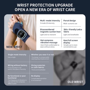 Wireless EMS Hand <b>Heating</b> <b>Pad</b> Wrap Rechargeable Hot Compress Wrist Guard Support Band Electric Heated Wrist <b>Massager</b> - Product Image 3