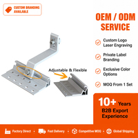 Support de fixation solaire en gros pour toiture en tuiles, rail PV, installation sur toit, fourniture d'usine OEM