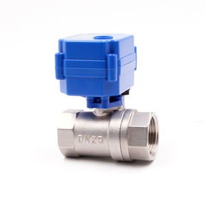 صمام كروي من الفولاذ المقاوم للصدأ 304/صمام كروي مزود بمحرك ، "،" ، 1" - Product Image 4