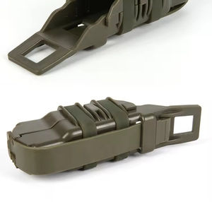 Funda Táctica Doble para Cargador Daqin Classic de 2 Piezas, Porta Cargadores Rápido, Material PVC, Cierre de Botón, Bolsa de Cintura Portátil - Product Image 6