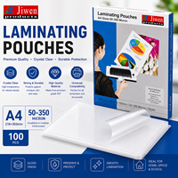 Pochettes de plastification Master Plus A4/A3 100mic/125mic en PET et EVA pour la protection des photos et des documents