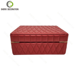 Estuches para Joyería Personalizados Nuevos de 2026, Estuche de Viaje para Joyas, Exterior de Cuero PU, Interior de Terciopelo - Product Image 3