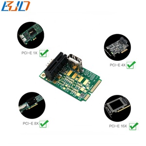 PCI Express PCI-E 1X khe cắm + USB 2.0 kết nối để mpcie Mini PCIe mở rộng riser thẻ với Molex 4pin cáp điện - Product Image 5