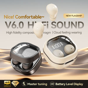 Audífonos Inalámbricos M125 Ultra-Suaves Mini TWS, Auriculares Intrauditivos para Dormir, Viajar, Jugar, con LED, Batería, IPX4 Impermeables, Hi-Fi - Product Image 2