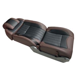 Asiento de Cuero Automotriz Personalizado de Lujo, <span class=keywords><strong>Cama</strong></span> con Cinturón de Seguridad de 3 Puntos, Operación Manual, Impermeable, para RV/Autocaravana/MPV/Furgoneta <span class=keywords><strong>Camper</strong></span> - Product Image 3