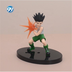 3 Modelli Hunter X Hunter GON FREECSS Anime Action Figure <span class=keywords><strong>Killua</strong></span> Zoldyck in PVC, Modellino Kurapika, Ornamento Artigianale in Plastica - Product Image 2