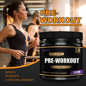 Poudre de pré-entraînement de créatine personnalisée Ausreson OEM Private Label Poudre de pré-entraînement de protéines Polvo Energy Supplement - Product Image 3