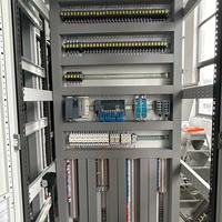 Armoire de commande PLC personnalisée OEM avec câblage complet, automatisation industrielle, contrôleur logique programmable, panneau de commande électrique