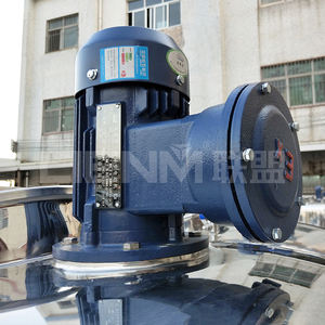 Réservoir de stockage de liquides en acier inoxydable LIENM pour parfums/lotions/éthanol avec agitateur et moteur de chauffage, capacité de 1000 L - Product Image 4