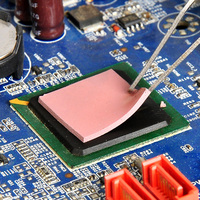 Plaque thermique en caoutchouc souple pour Playstation 4, réduction de la chaleur, feuille d'interface de dissipation thermique en caoutchouc thermique