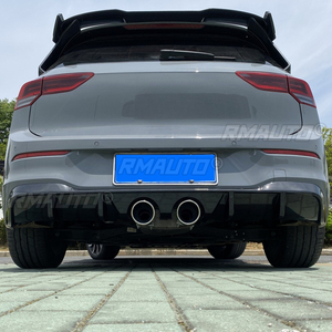 Car Tail Throat Stainless Steel Silencer Body Kit for Volkswagen <strong>Golf</strong> MK8 <strong>Rline</strong>/Pro Rear Tail Throat Liner Modification Part - Product Image 2