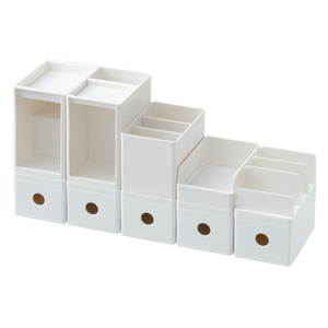 Kotak Penyimpanan Laci Kabinet Display Plastik Serbaguna Figurine Desktop Multi-Spesifikasi untuk Sekolah Kantor - Product Image 6