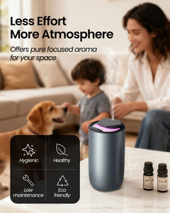 For Custom Logo Electric Automatic <b>Diffuser</b> Portable Waterless USB CE Battery Wireless Rechargeable <b>Car</b> Fragrance Oil - Product Image 2
