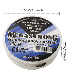 Canna da pesca con filo da pesca <span class=keywords><strong>Extra</strong></span> lunga linea di nylon trasparente per tirare forte - Product Image 3