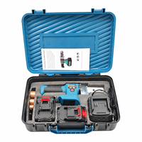 Machine à souder les tuyaux en plastique sans fil, contrôle numérique de la température, soudeuse à chaud rechargeable, pistolet thermique pour la plomberie PE