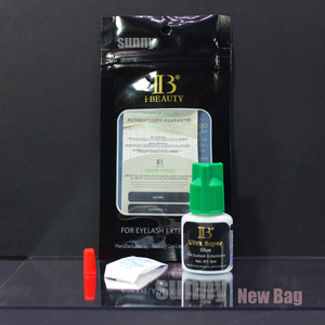 <span class=keywords><strong>IBeauty</strong></span> Ultra Super para pegamento de extensión de pestañas Tapa verde impermeable adhesivo de pestañas herramienta de maquillaje ojos más rápidos abiertos Corea personalizado - Product Image 3