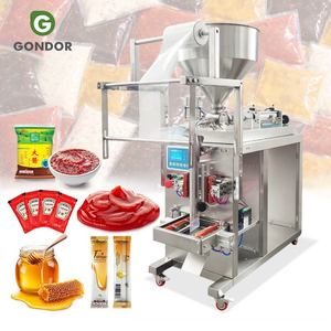 Sachet Mini Coffee Gel Energy Packing Sealing Sauce Paste Tomato Pouch Liquid Small Packaging Machine - Product Image 1