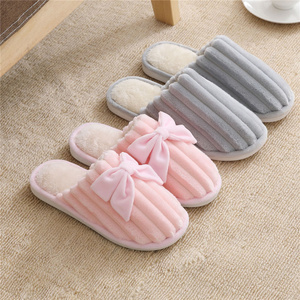 Free Sample of Cute Fluffy <strong>slippers</strong> <strong>Felt</strong> Wool <strong>slippers</strong> Non Sweat <strong>slippers</strong> - Product Image 3