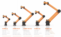 Robot collaboratif AUBO-i5 6 axes de haute qualité, à faible coût, pour le collage et le scellage automatique du verre, 5 kg, PLC, en acier inoxydable