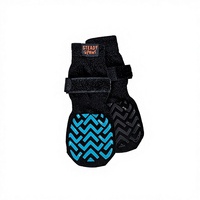 Nouvelles chaussettes pour chien transfrontalières avec fermeture antidérapante, empêchent de lécher, protègent les pattes, pour l'extérieur, toutes saisons