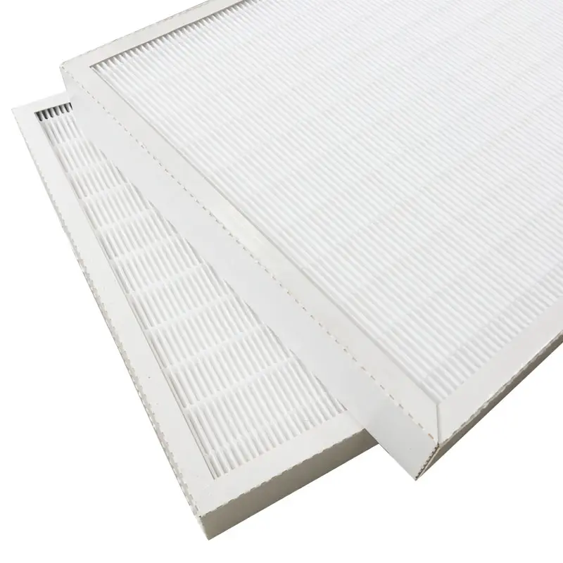 Filtro de aire plisado con Marco, purificador H13, filtro HEPA para piezas de repuesto, Panel de aire, filtros de papel, sistema de filtración de aire