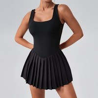 Robe de Sport Musulmane Scolaire de Tennis avec Short pour Filles