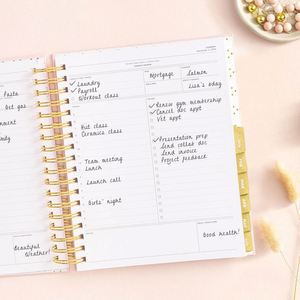 Loose Leaf Spiral Notebook With High Appearance Eco-Friendly Design Detachable Coil Thickened Pages <b>A5</b> Student <b>Diary</b> - Product Image 3