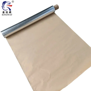 Feuille d'aluminium réfléchissante matériaux d'isolation kraft feuille d'aluminium à dos kraft canevas FSK matériau <span class=keywords><strong>isolant</strong></span> thermique - Product Image 6