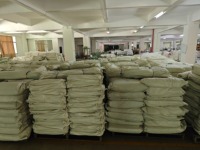 PP vert tissé sac 50 kg personnalisé pas cher prix de gros pour les particules de plastique