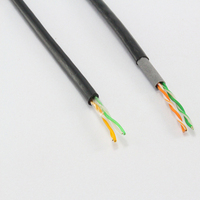 4pr LSZH BC CCA Cat5e Cable 50m 305m Cat5e F/UTP tipo Lan Network Cat5 Cat5a Cat 5 Cable